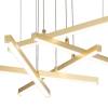Подвесной светодиодный светильник Indigo Paralleli 14017/5P Gold V000087L фото 2