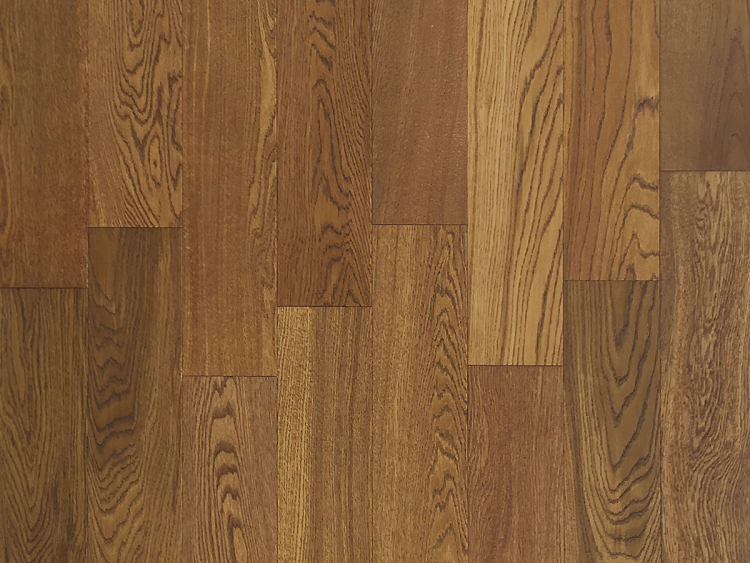 Паркетная доска Wood Bee Дуб Cognac (Коньяк) 400-1200x125x12