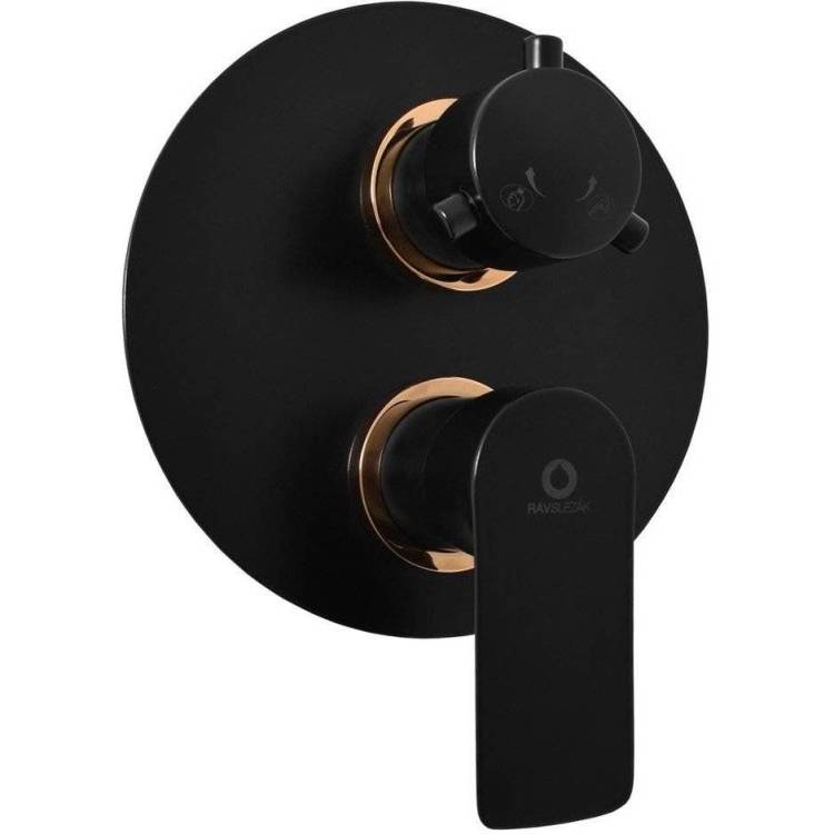 Смеситель для ванны Rav Slezak Vltava VT486KCMATZ с внутренней частью