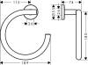 Полотенцедержатель Hansgrohe Logis Universal 41724000 фото 2