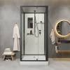 Душевая кабина Niagara Standart ST90/15Q/BL/BK корпус черный матовый, стекло прозрачное, 90х90х200 фото 5