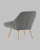 Кресло Stool Group Олби Квадро QH-8927K 875-18 grey серый фото 5