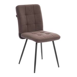 Стул Tetchair Medeo 25047 коричневый, велюр