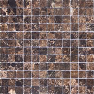 Мозаика LeeDo Pietrine 4 Emperador Dark Pol (2.3x2.3) 29.8x29.8
