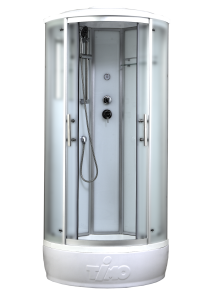 Душевая кабина Timo Standart Т-6680 Silver Fabric 80x80x220