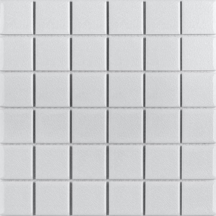 Мозаика Starmosaic Homework LWWB81531 Crackle White Glossy (4.8x4.8) 30.6x30.6