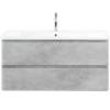 Тумба с раковиной Belbagno Albano-Cer ALBANO-CER-1050-2C-SO-CVG 102x44x50 Cemento Verona Grigio подвесная с двумя выкатными ящиками