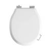 Крышка-сиденье Boheme Vogue 906-W-CR для напольного унитаза Boheme, микролифт,белый