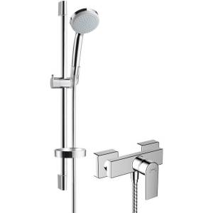 Душевой комплект Hansgrohe Vernis Shape 71650000 смеситель + Душевой гарнитур