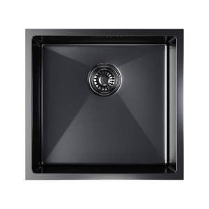 Кухонная мойка Mixline 548565 черный графит