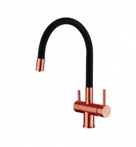 Смеситель для кухни EMAR PVD ЕС - 3015 PVD Coppery
