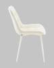 Стул Stool Group Флекс N AV 405N-N01-KP3-02 светло-бежевый, белые ножки фото 5