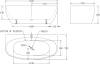 Акриловая ванна BelBagno BB83-1500 150x80 фото 4