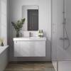 Керамическая плитка Kerama Marazzi Бьянка 60176 белый глянцевый полоски 20x60x0.9 фото 4