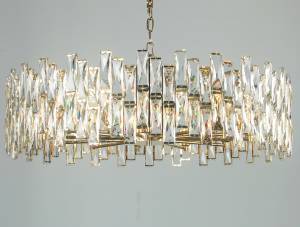Подвесная люстра Newport 10120 10123+9/C gold