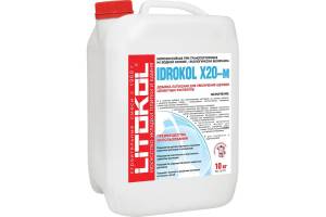 Латексная добавка Litokol Idrokol X20-М для цементных растворов Белый 10 кг