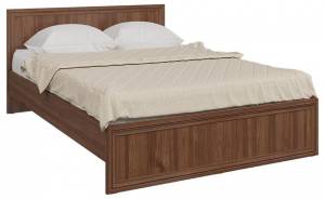 Кровать полутораспальная без основания Атмосфера Мирелла 00-00019598 орех селект
