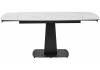 Стол Woodville Balde 593885 matt white marble solid ceramic/black 140(200)x85x76 фото 9