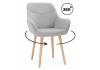 Деревянный стул Notta Флюид 360 642955 светло-серый (zd 960) / светлое дерево