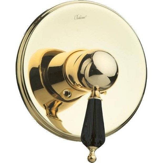 Смеситель для душа Boheme Tradizionale Nero 255 с внутренней частью, золотой