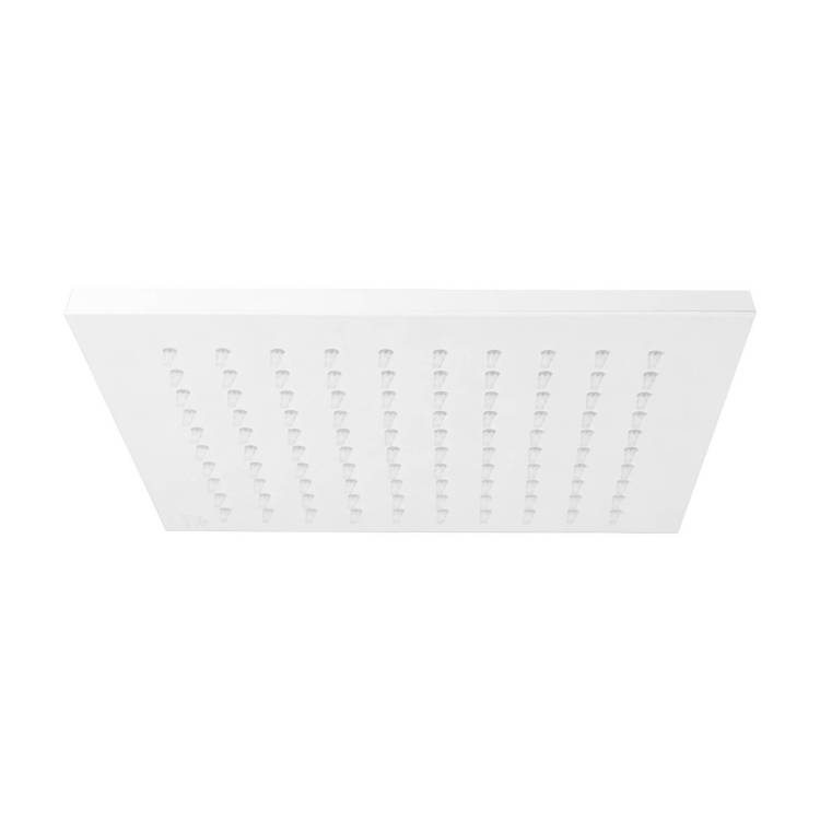 Верхний душ Paffoni Syncro ZSOF075BO белый матовый, 200 мм