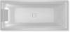 Акриловая ванна Riho Bathtubs B100004005 Still square 170x75, светодиоды и подголовник с размещением слева