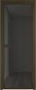 Межкомнатная дверь Profil Doors 1 AX цвет профиля Деорэ, стекло безопасное 6 мм тонированное 800x2000