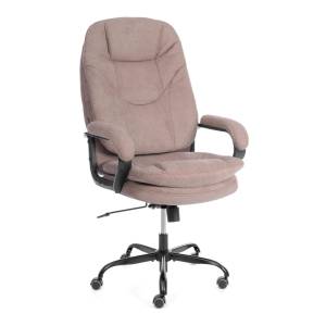 Кресло компьютерное Tetchair Comfort Lux (22) metalBL 25250 светло-коричневый, KUB 03, ткань