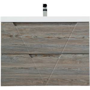 Тумба с раковиной Belbagno Vittoria VITTORIA-900-2C-SO-PINO-P 90x45x57 Pino подвесная с двумя выкатными ящиками