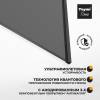 Шторка на ванну Teymi Timo S T00272 профиль черный матовый, стекло тонированное, 60x140 фото 2