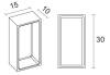 Полочка для ванной Riho Solid 207012 Alcove 15x30x11 фото 3