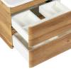 Тумба с раковиной Belbagno Albano ALBANO-700-2C-SO-RR 70x45x50 Rovere Rustico подвесная с двумя выкатными ящиками фото 6