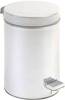 Мусорное ведро Nofer Trash 09100.05.W 5 л, белое