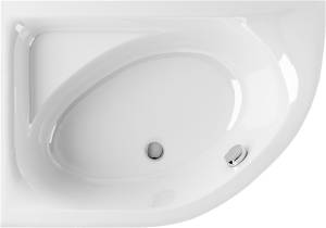 Акриловая ванна Excellent Aquarella WAEX.ARL15WH 150x100, левая
