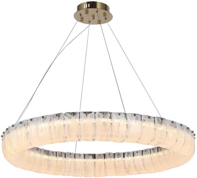 Большая подвесная светодиодная люстра Kink Light Гэлли 07599-80,36