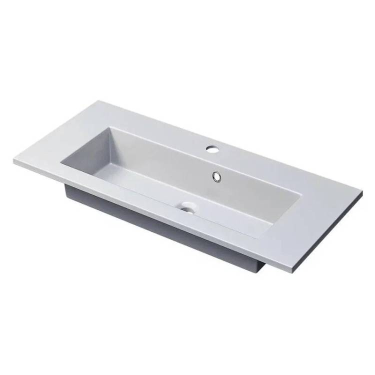 Раковина Uperwood Aurora RAurora80wg белая глянцевая, 80x36