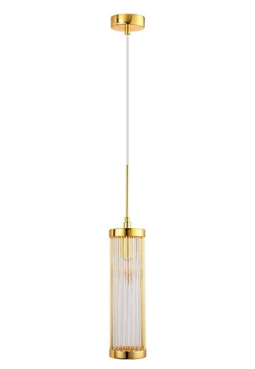 Подвесной светильник Crystal Lux Tadeo Sp1 D100 Gold/Transparente