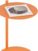 Журнальный столик Stool Group Siara MT-214 DB-009 металл оранжевый фото 6