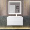 Тумба под раковину Uperwood Lotus Premium 39340205460 подвесная, белая, 80 см фото 5
