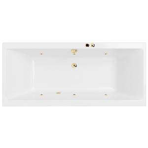 Акриловая ванна Excellent Pryzmat 190x90 "SOFT" (золото)