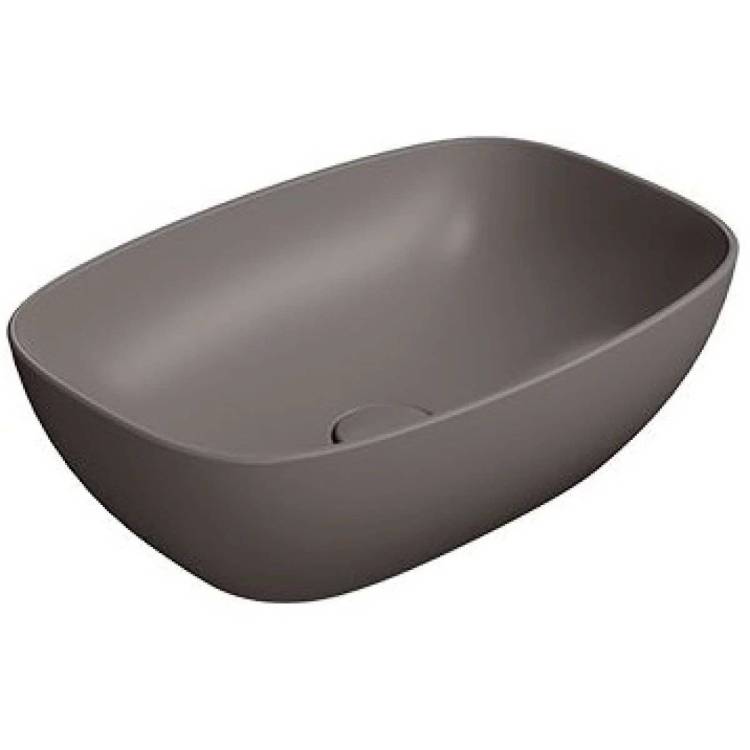 Раковина GSI Nubes 978416 коричневый матовый, 50x35