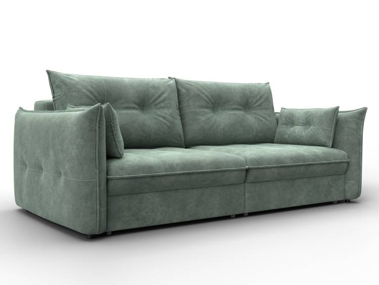 Диван прямой Лига Диванов Лига-100 133644 Зеленый