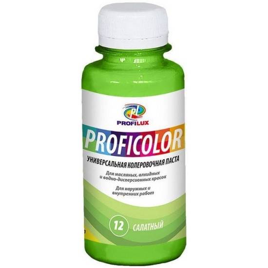 Колорант универсальный Profilux Proficolor 12 салатный 100 мл