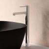 Раковина VitrA Plural 7811B483-0016 высокая, матовая чёрная фото 3