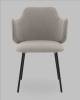 Стул Stool Group Джиннет AV 315-LM81-9005 светло-серый, велюр фото 3