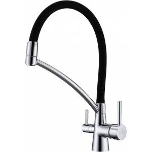 Смеситель для кухни Paulmark Siegen Si213111-CR с гибким изливом