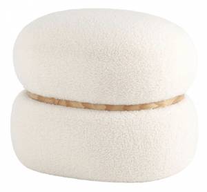 Пуф-сундук Stool Group Полли 22A1019 HY-3 L тедди белый