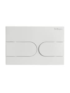Кнопка смыва BelBagno BB-11-BL белая глянцевая