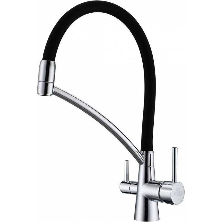 Смеситель для кухни Paulmark Siegen Si213111-CR с гибким изливом