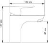 Смеситель для раковины Wasserkraft Leine 3503 фото 6